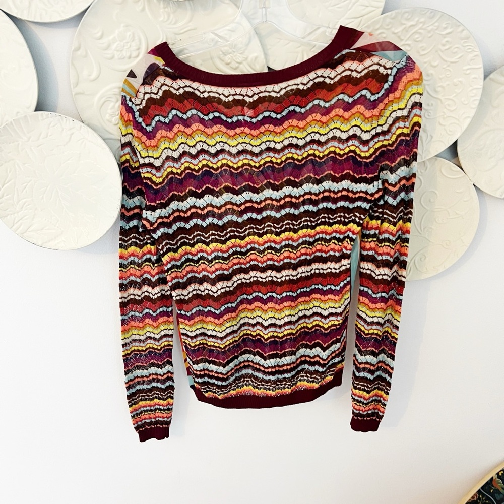 Small Missoni For Target Chevron Knit Top - Picture 3 of 4